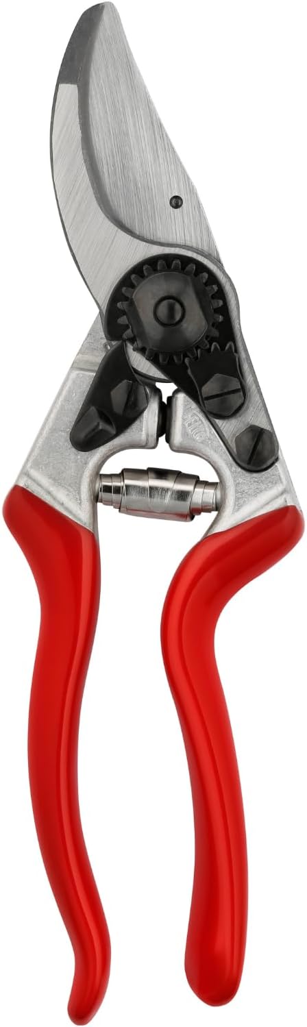 Felco F8 Pruning Shears – 8.3" Swiss-Made Garden Clippers with 1" Cutting Capacity for Ergonomic