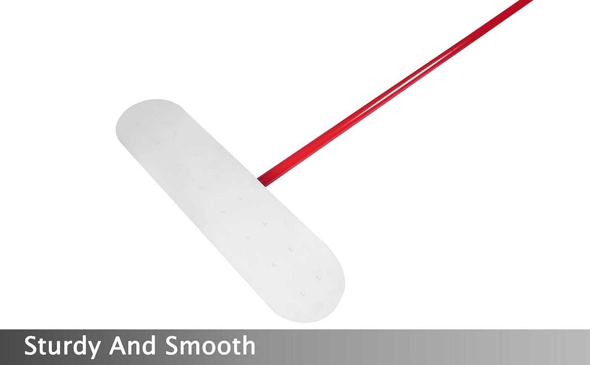 Bull Float Concrete Bull Float Tool Kit 48"x12" Fresno Round End Stainless Steel Board Kit Tool
