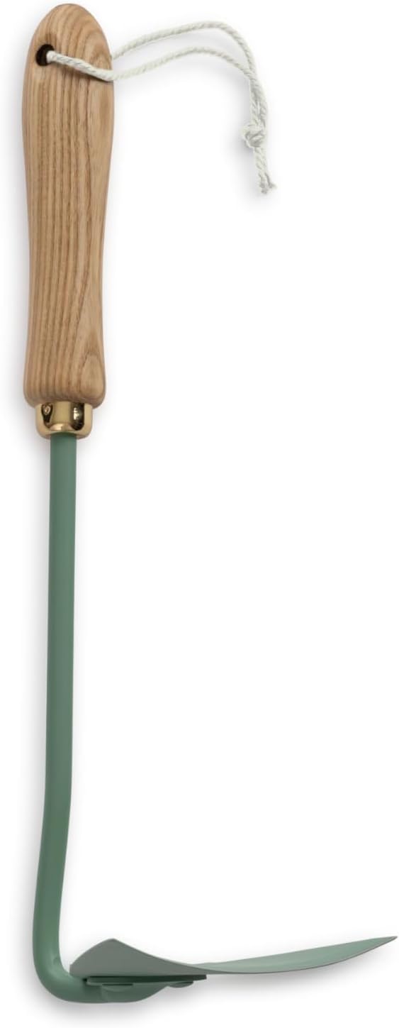 Barebones Triangle Hoe - Stainless Steel Blade Japanese Gardening Tools for Weeding Long Handle and