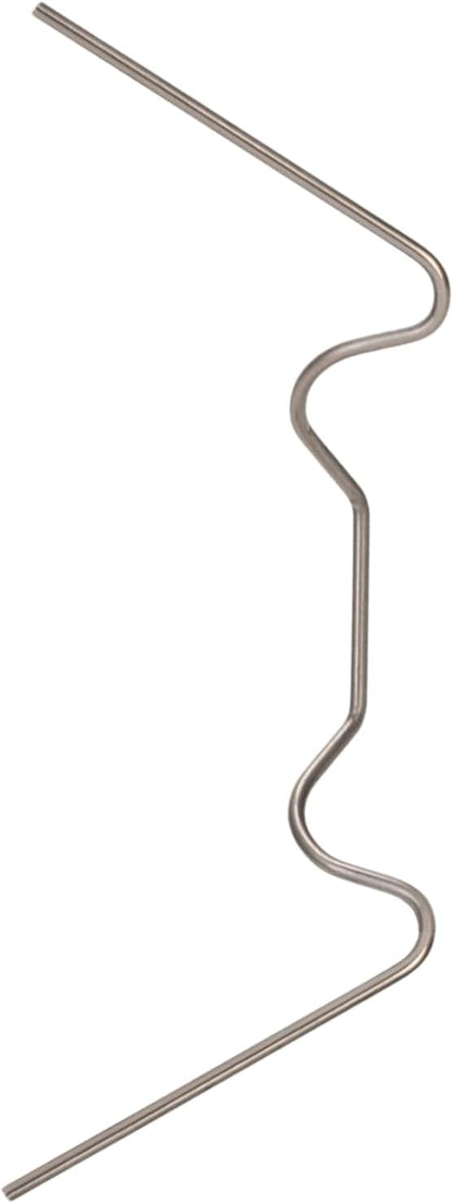 Greenhouse Glazing Clips, Pack of 50 Stainless Steel W Type Clip Leaf Spring Clips, Aluminium