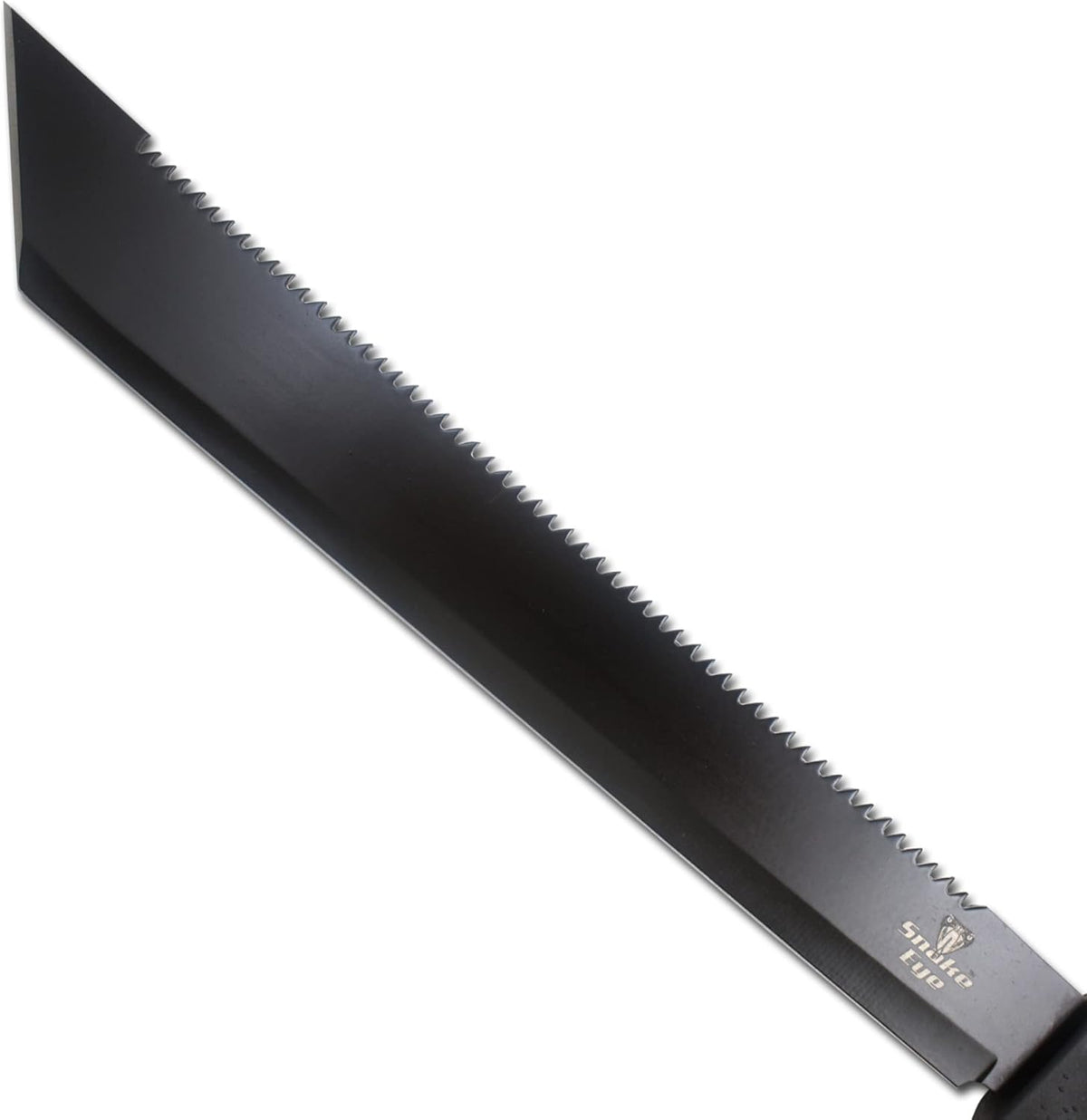 Snake Eye Machete with Heavy Duty Construction-Ergonomic Non-Slip Handle and Belt Sheath for