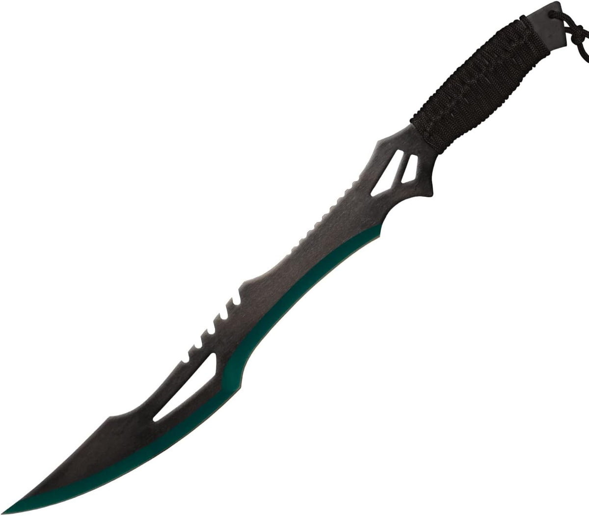 Sword Machete with Nylon Sheath and Lanyard Jungle Hunter Machete for Outdoor Adventure