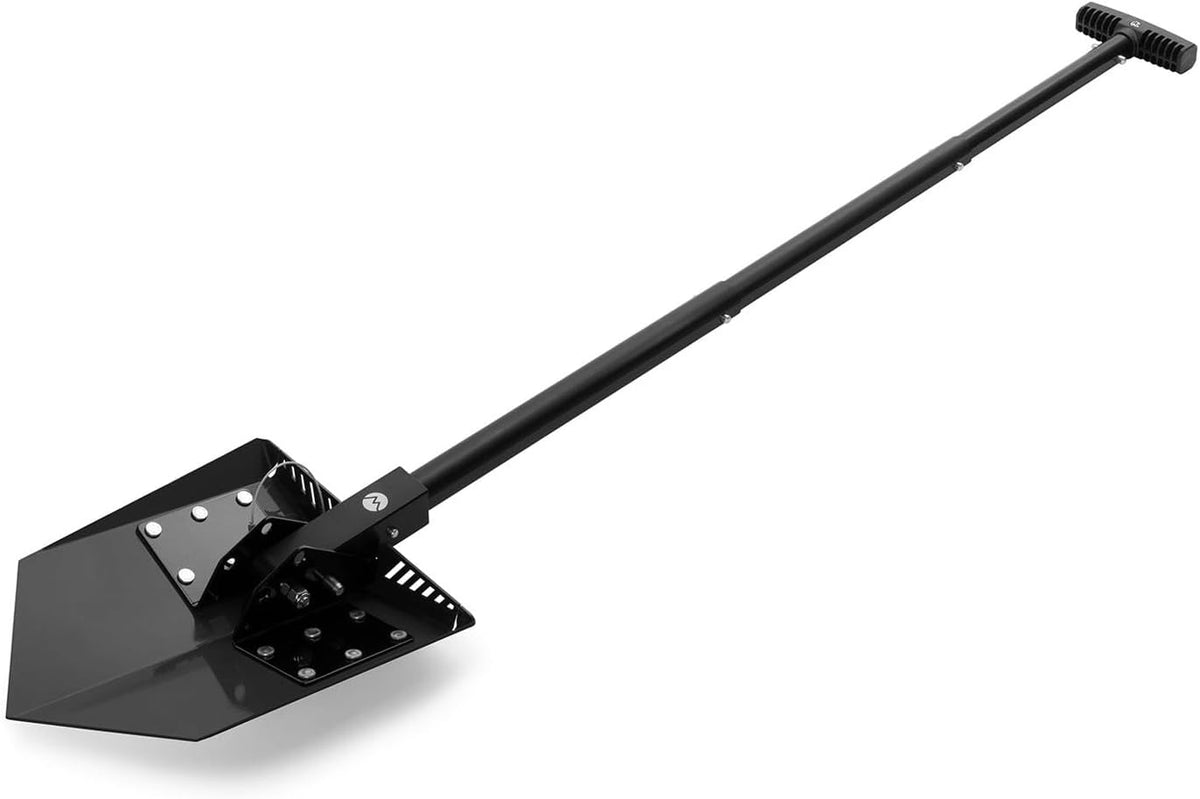 DMOS Delta Shovel - Collapsible Heavy-Duty Steel Folding Shovel for Camping, Overlanding, Survival