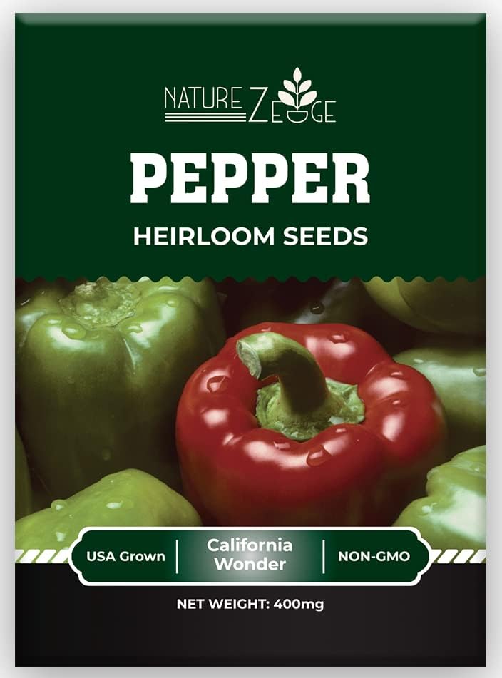 Sweet Pepper Seeds for Planting, Sweet Banana Pepper Seeds, Pepperoncini, Sweet Cherry Pepper