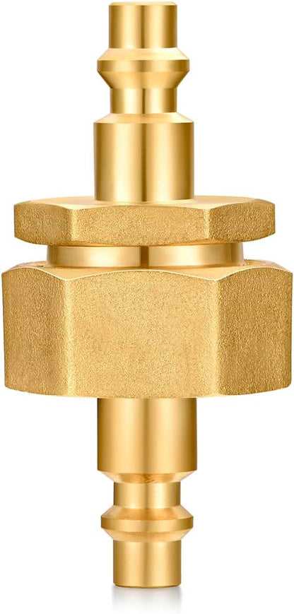 RV vent plug prevent freezing in winter helps drain water from water pipes, suitable for camping