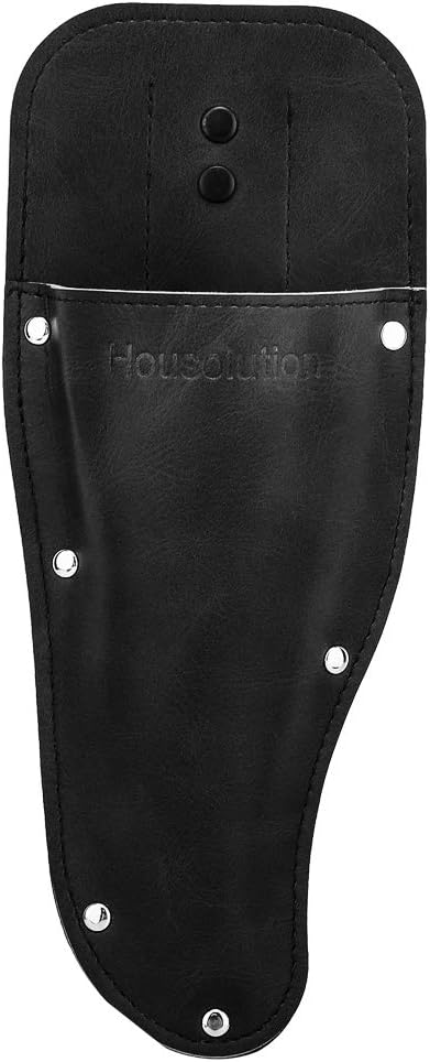 Housolution Garden Pruner Sheath, Pruner Holster, Premium PU Leather Holster Protective Case Cover