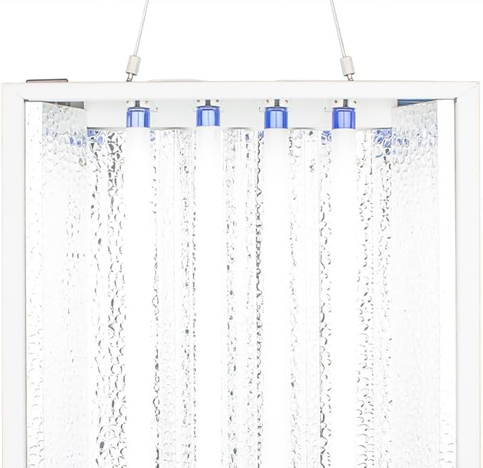 4Ft 4Lite T5 Grow Lights Panel, 6500K Full Sun Light, 20000 Lumen Output