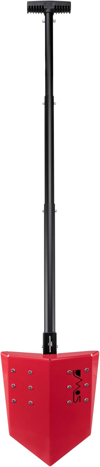 DMOS Delta Shovel - Collapsible Heavy-Duty Steel Folding Shovel for Camping, Overlanding, Survival