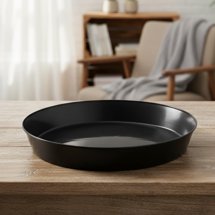 Austin Planter, 18 Inch (16.3 Inch Base), Black