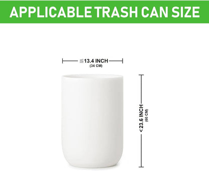 Compost Bags, 8 Gallons, 30Liter, Extra Thick 0.87 Mils, Biodegradable Food scrap waste bags with