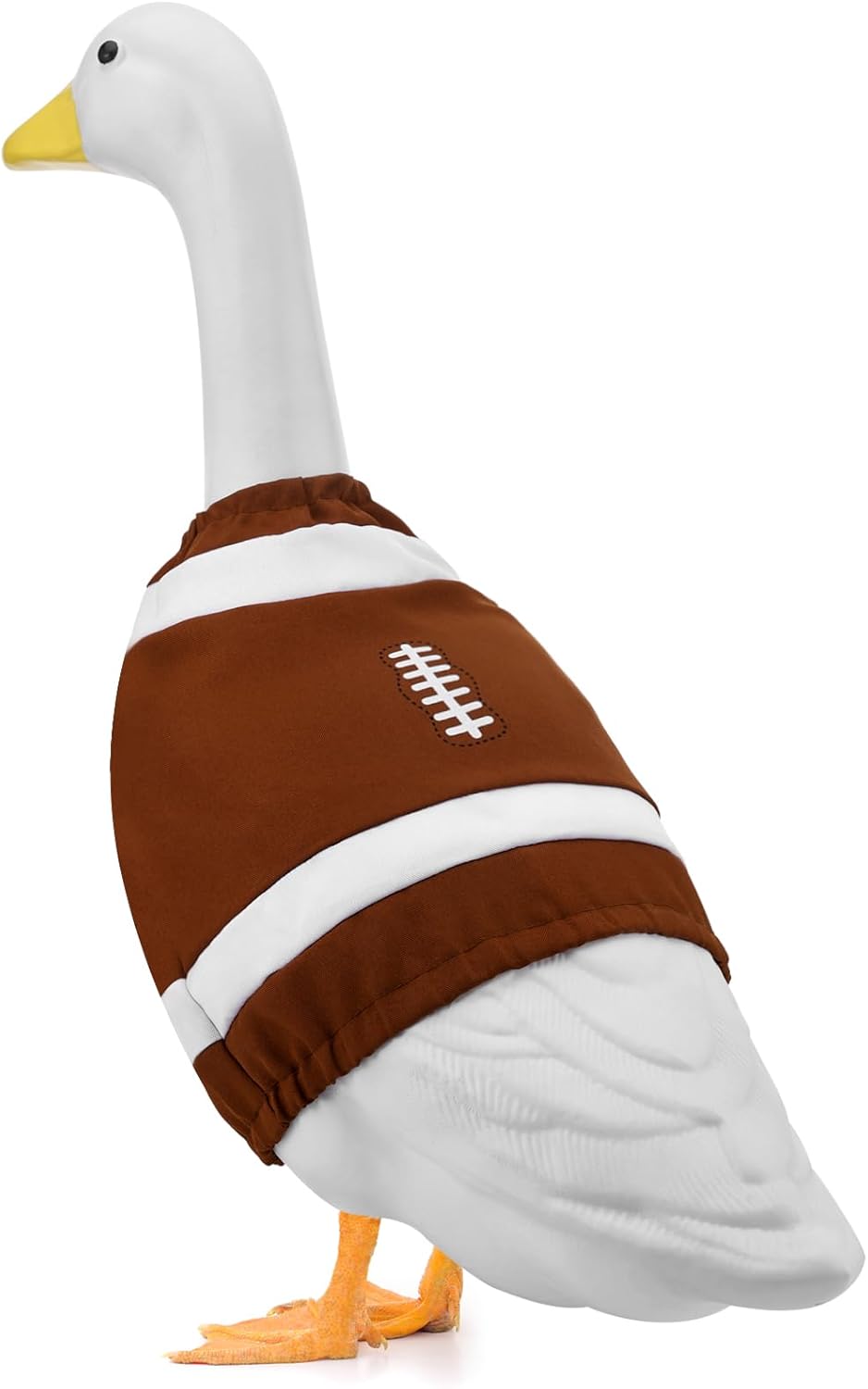 Football Porch Goose Outfit Game Day Costume for Goose Clothes Garden Outdoor Lawn Patio Yard Art
