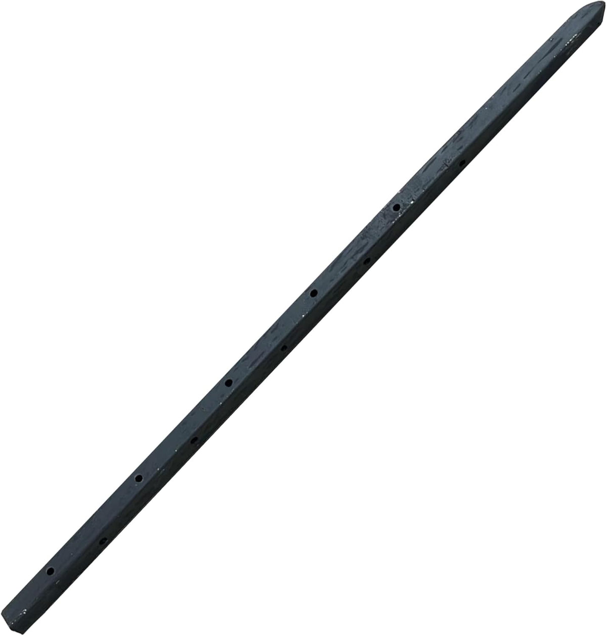 Sandbaggy Square Steel Concrete Form Stakes with Nail Holes - 5/8" Wide - Rust Resistant Coating