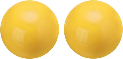 uxcell 2 Pcs Gazing Globe Decor Ball 3.5 Inch 90mm Reflective Garden Sphere Hollow Ball, Seamless