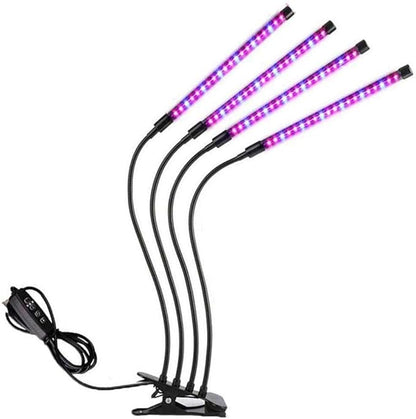 LED Grow Lights for Indoor Plants, 80W Plant Grow Lights Full Spectrum Auto ON Off with 3/9/12H
