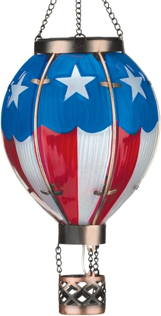 Regal Art & Gift Hot Air Balloon Solar Lantern – Hanging Solar-Powered LED Lights, Waterproof