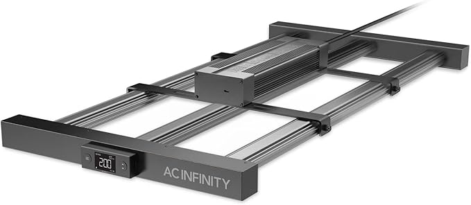 AC Infinity IONFRAME EVO3, Samsung LM301H EVO Bar LED Grow Light 2x4, 840 Diodes, with Schedule