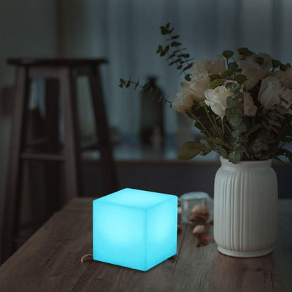 Mr.Go 4-inch Dimmable LED Night Light Mood Lamp for Kids and Adults - 16 RGB Colors - 8 Level