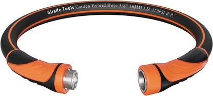 Giraffe Tools Garden Leader Hose 3ft x 5/8", Short Water Hose Heavy Duty, Flexible, Lightweight