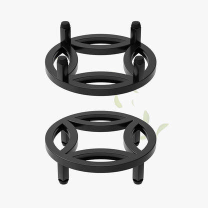 Zhongma 2 Pack 8.7" Sturdy Potted Plant Stand Flower Pot Holder Heavy Duty Construction, Low Plant