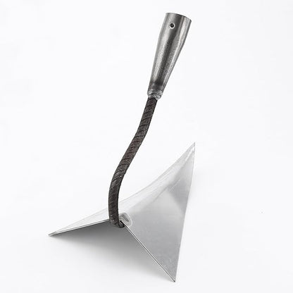 3 PCS Hoe Garden Tool Set, Triangle Gardening Hoes with Sharp Blade, Hand Plow Hoes for Digging