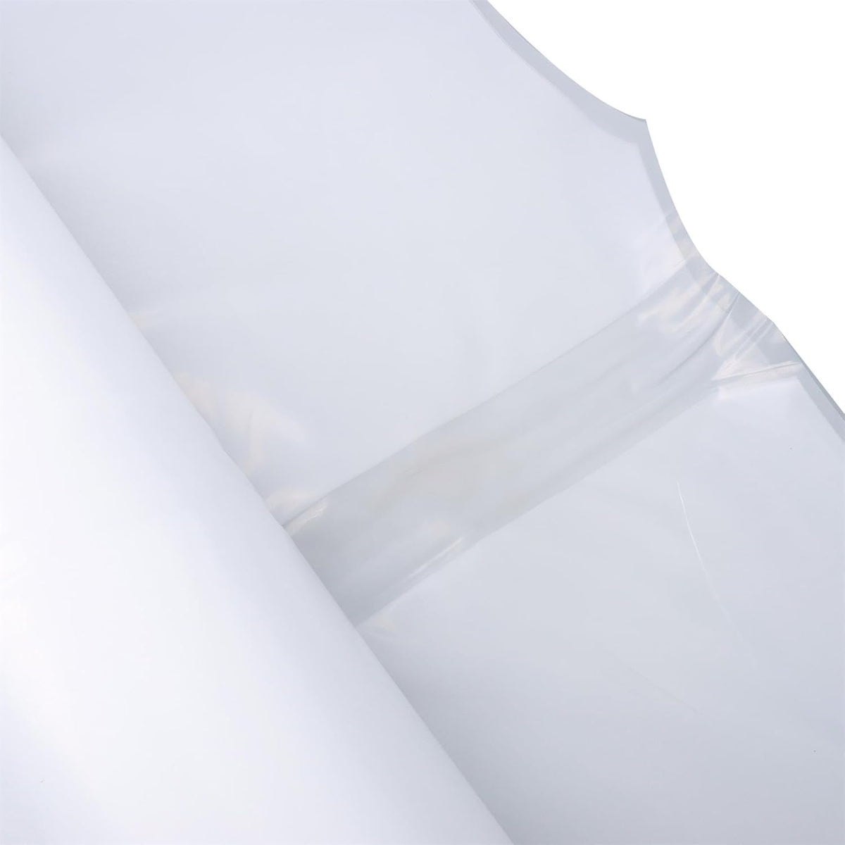 24 x 100FT Greenhouse Plastic Sheeting, 6 Mil Heavy Duty Clear Polyethylene Film, Covering for