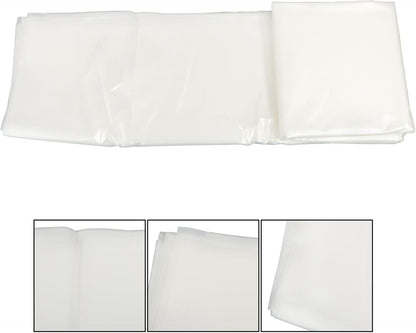 20 x 40FT Greenhouse Plastic Sheeting, 6 Mil Heavy Duty Clear Polyethylene Film, Covering for