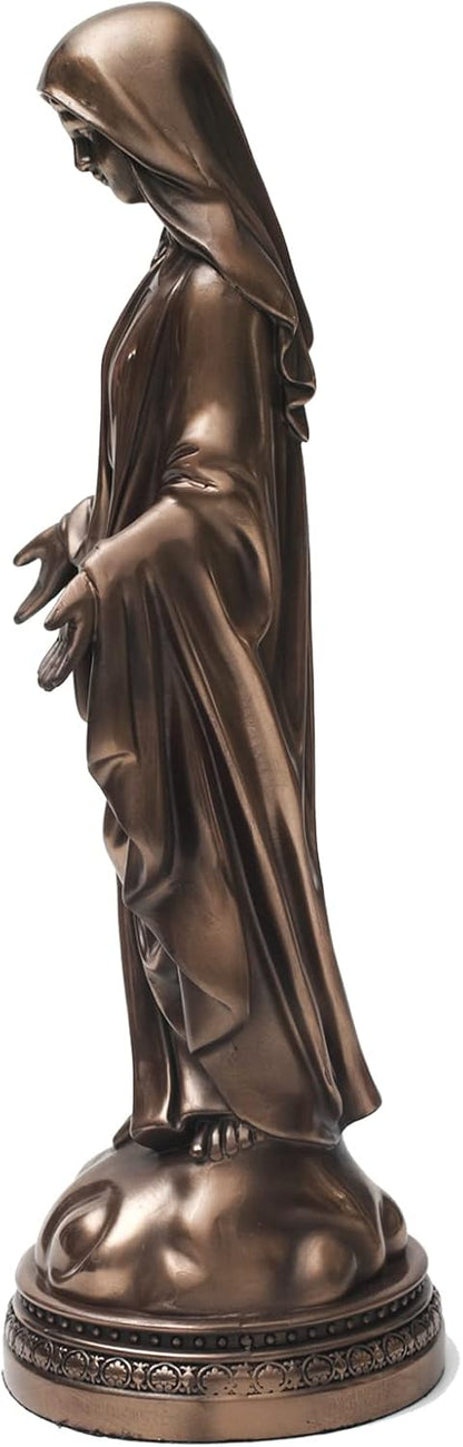 12 Inch Blessed Virgin Mary Decorative Figurine，Catholic Religious Gifts 12 Inch Resin Statue