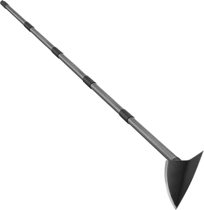 SANDEGOO Hoe Garden Tool,60 Inch Garden Hoe Triangle Gardening Hoe with Sharp Blade for