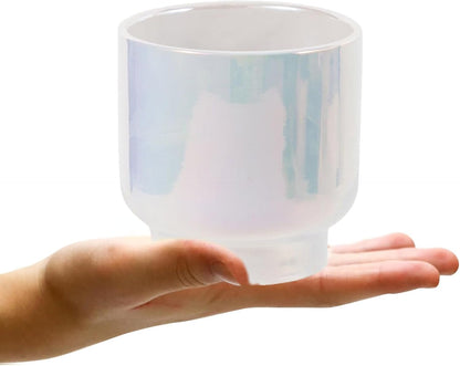 LB Blue White Ceramic Planters for Indoor Plants, Succulent Plant Pots Ceramic Plant Pot, Modern
