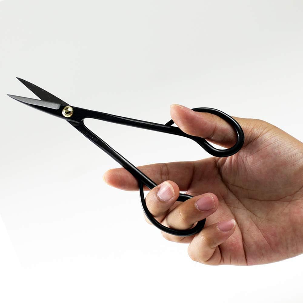 Wazakura Satsuki Bonsai Scissors Made in Japan 7 inch (180 mm), Japanese Bonsai Garden Tools