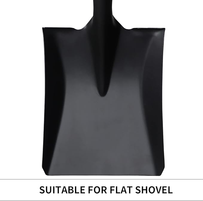 Square Shovel, Shovels for Digging with D-Handle, Overall 41-Inch Long Garden Shovel, Transfer