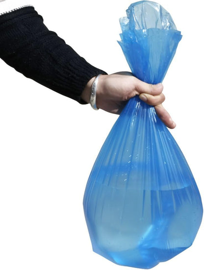Kitchen Trash Bags 10 Gallon,120 Counts, Blue