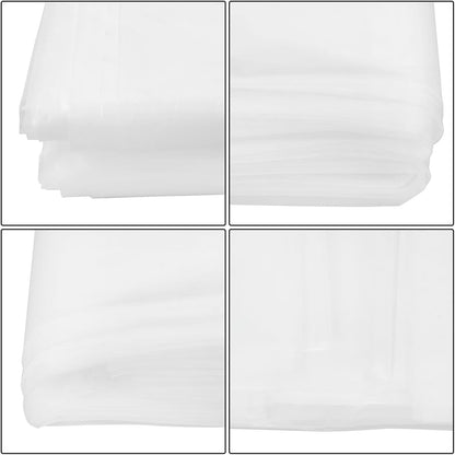 20 x 20FT Greenhouse Plastic Sheeting, 6 Mil Heavy Duty Clear Polyethylene Film, Covering for