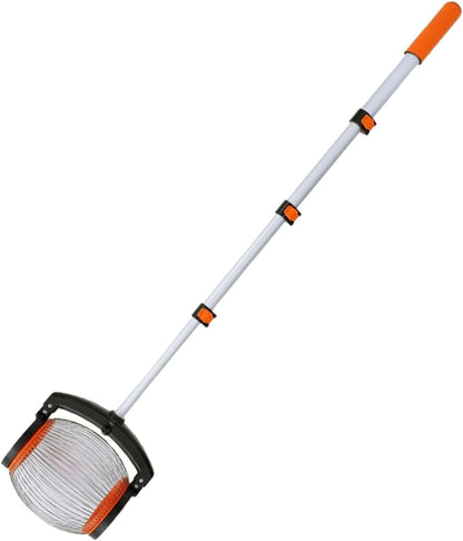 Acorn Picker Upper Roller, Telescopic 26.3 to 56.3in Nut Gatherer Rolling, Yard Picker Nut