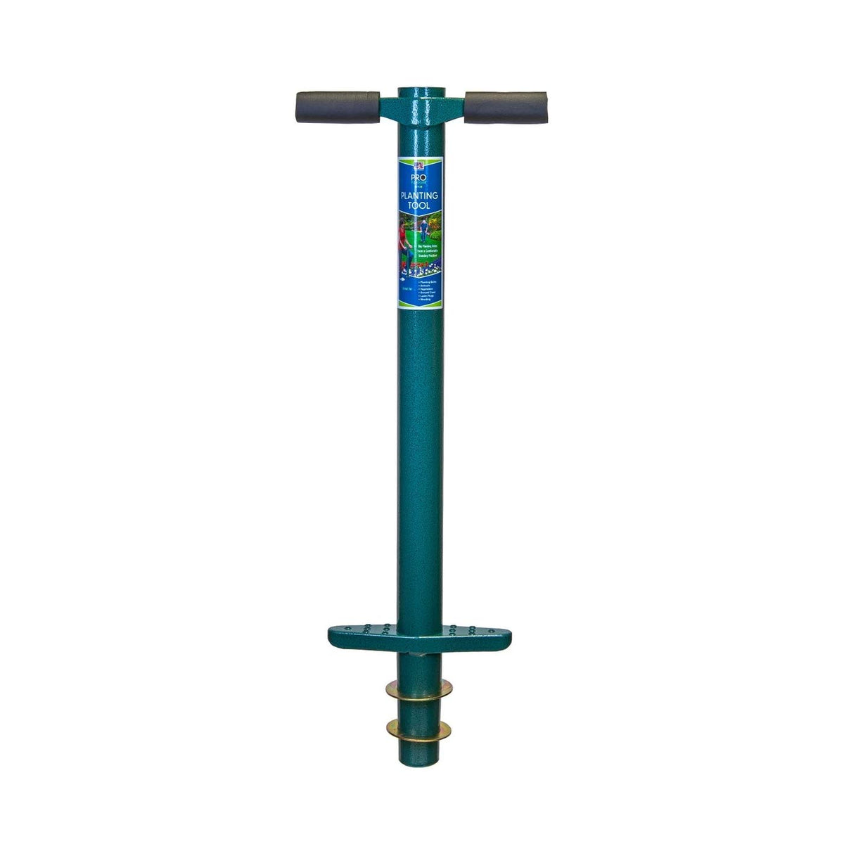 ProPlugger 5-IN-1 Lawn Tool and Garden Tool, Bulb Planter, Weeder, Sod Plugger, Annual Planter