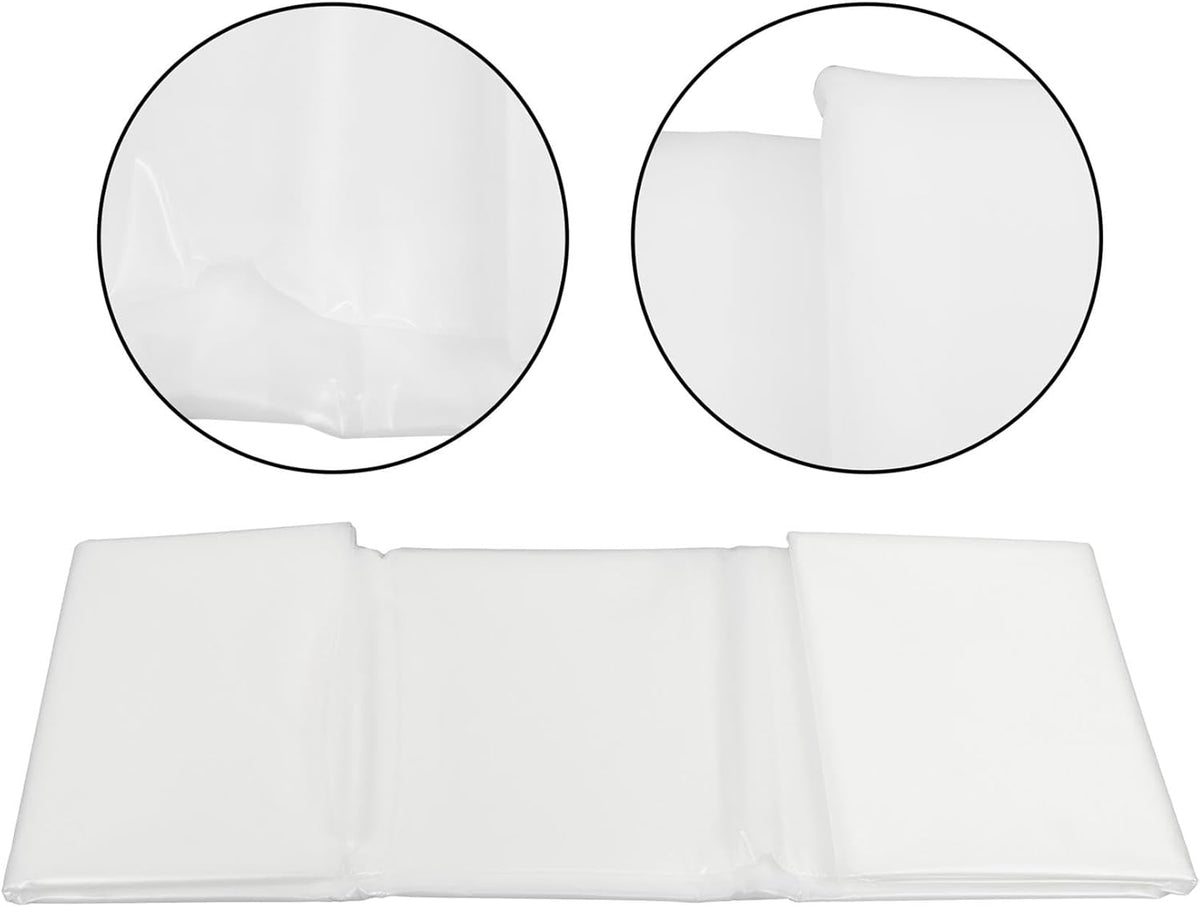 16 x 25FT Greenhouse Plastic Sheeting, 6 Mil Heavy Duty Clear Polyethylene Film, Covering for