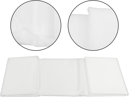 16 x 25FT Greenhouse Plastic Sheeting, 6 Mil Heavy Duty Clear Polyethylene Film, Covering for