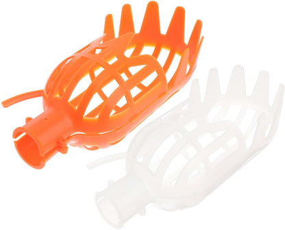 2pcs Fruit Picker Tool Basket Jujube and Pomegranate Harvesting Tool for Garden Telescoping Fruit