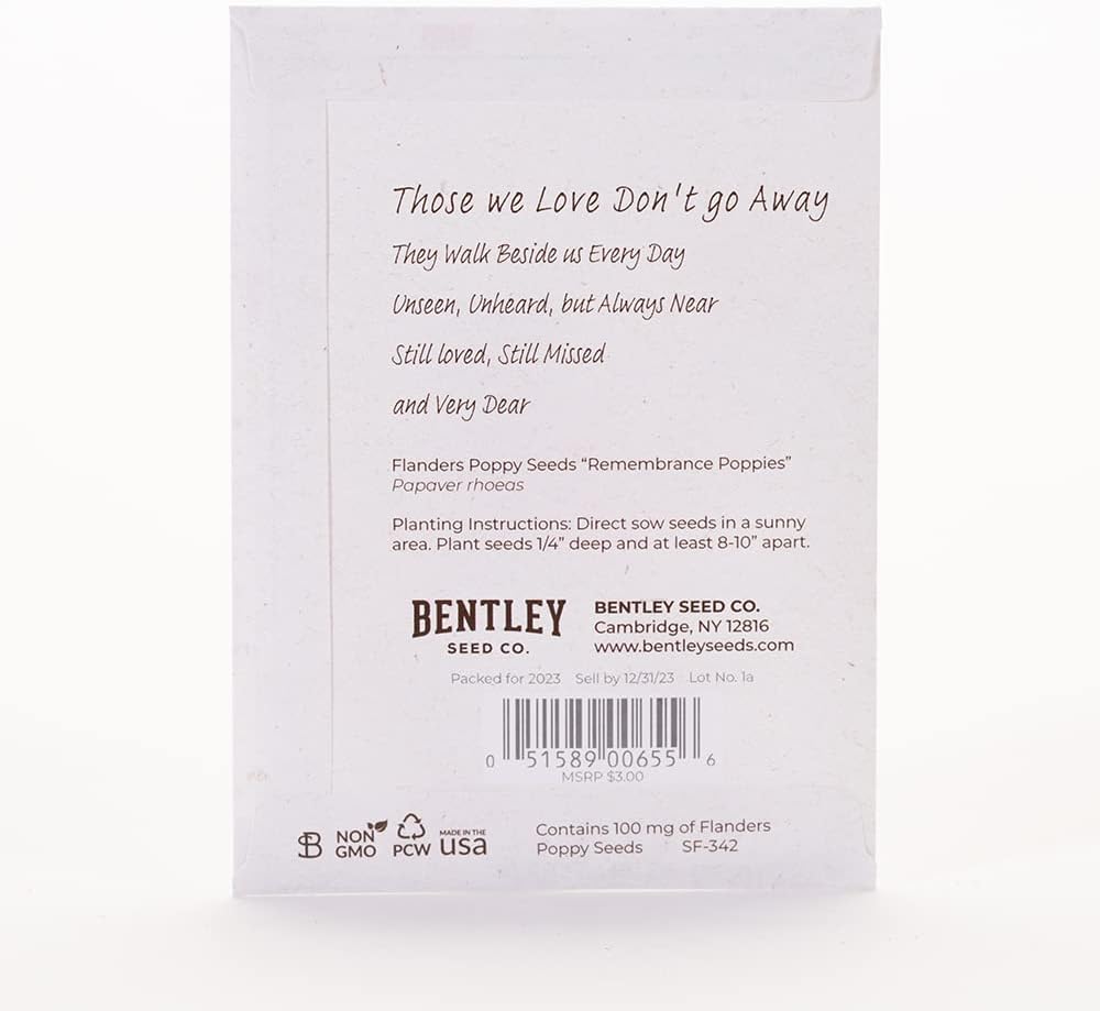 Bentley Seed Co. | Memorial Cardinal Celebration of Life Funeral Favors for Guests | Non-GMO