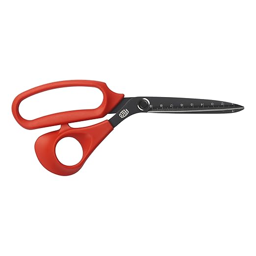 FELCO 455 Floral Scissors – 8.97" Non-Stick Stainless Steel Shear for Flower Arranging & Crafting |