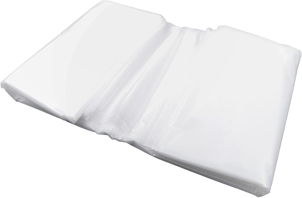25 x 50FT Greenhouse Plastic Sheeting, 6 Mil Heavy Duty Clear Polyethylene Film, Covering for