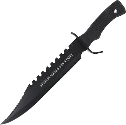 Armory Replicas Night Stalkers Don't Quit Sawback Sporting Knife