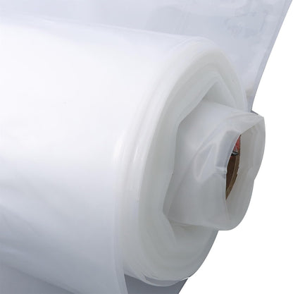 24 x 100FT Greenhouse Plastic Sheeting, 6 Mil Heavy Duty Clear Polyethylene Film, Covering for