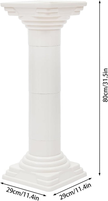 Roman Columns Wedding Column Stand Roman Pillar Plant Stand Plastic Greek Column Statue Pedestal