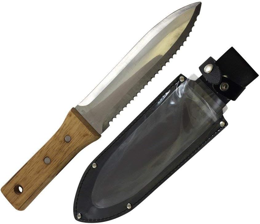 Bonsai Outlet Tinyroots Hori Hori Knife for Gardening, Multiple Purpose Garden Tools Used for