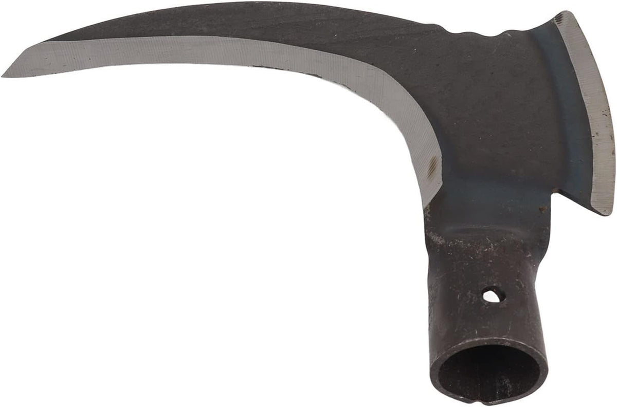 Luqeeg Weeding Sickle, High Manganese Steel Double Sickle Gardening Multipurpose Manual