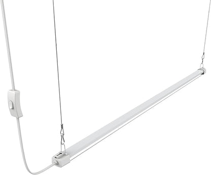 LED Grow Light 4FT Full Spectrum Compact Linkable Lighting Fixture for Indoor Greenhouse Year Round