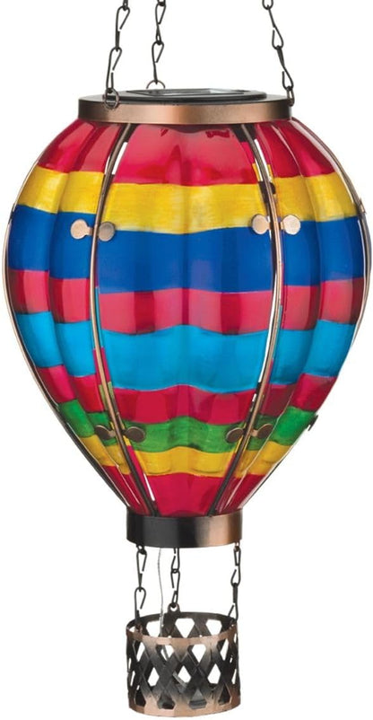 Regal Art & Gift Hot Air Balloon Solar Lantern – Hanging Solar-Powered LED Lights, Waterproof