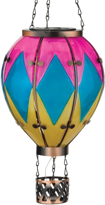 Regal Art & Gift Hot Air Balloon Solar Lantern – Hanging Solar-Powered LED Lights, Waterproof
