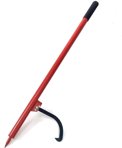 Log Peavey Steel Handle Log Peavey Tool - Logger Peavy Hook Log Roller Tool, max 19 Inch Opening